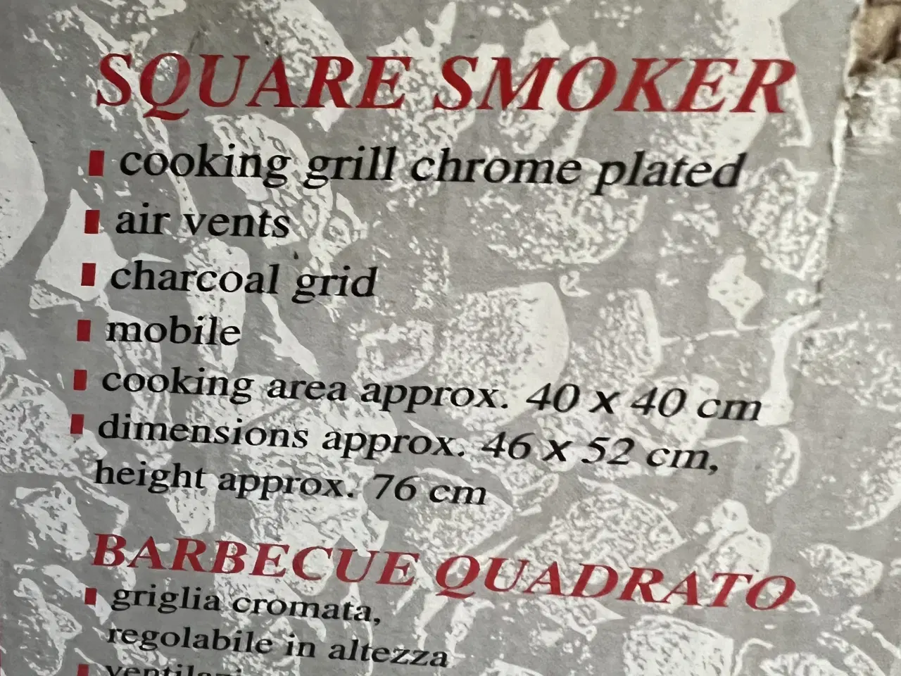 Billede 3 - Ny smoker grill 