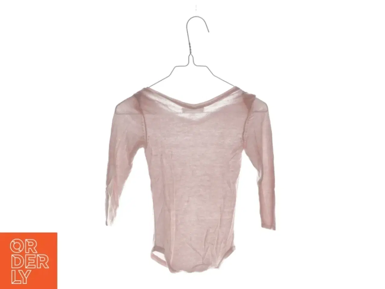 Billede 2 - Langærmet bodystocking af 20% kashmir og 80% bamboo (Str. 9-12 mdr)