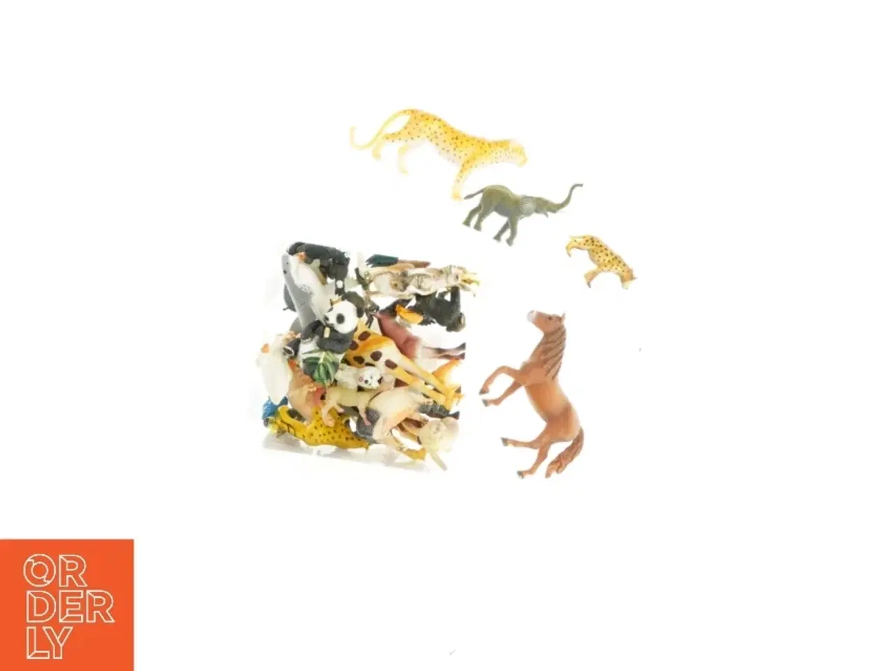 Billede 1 - Kasse med blandede legetøjsdyr