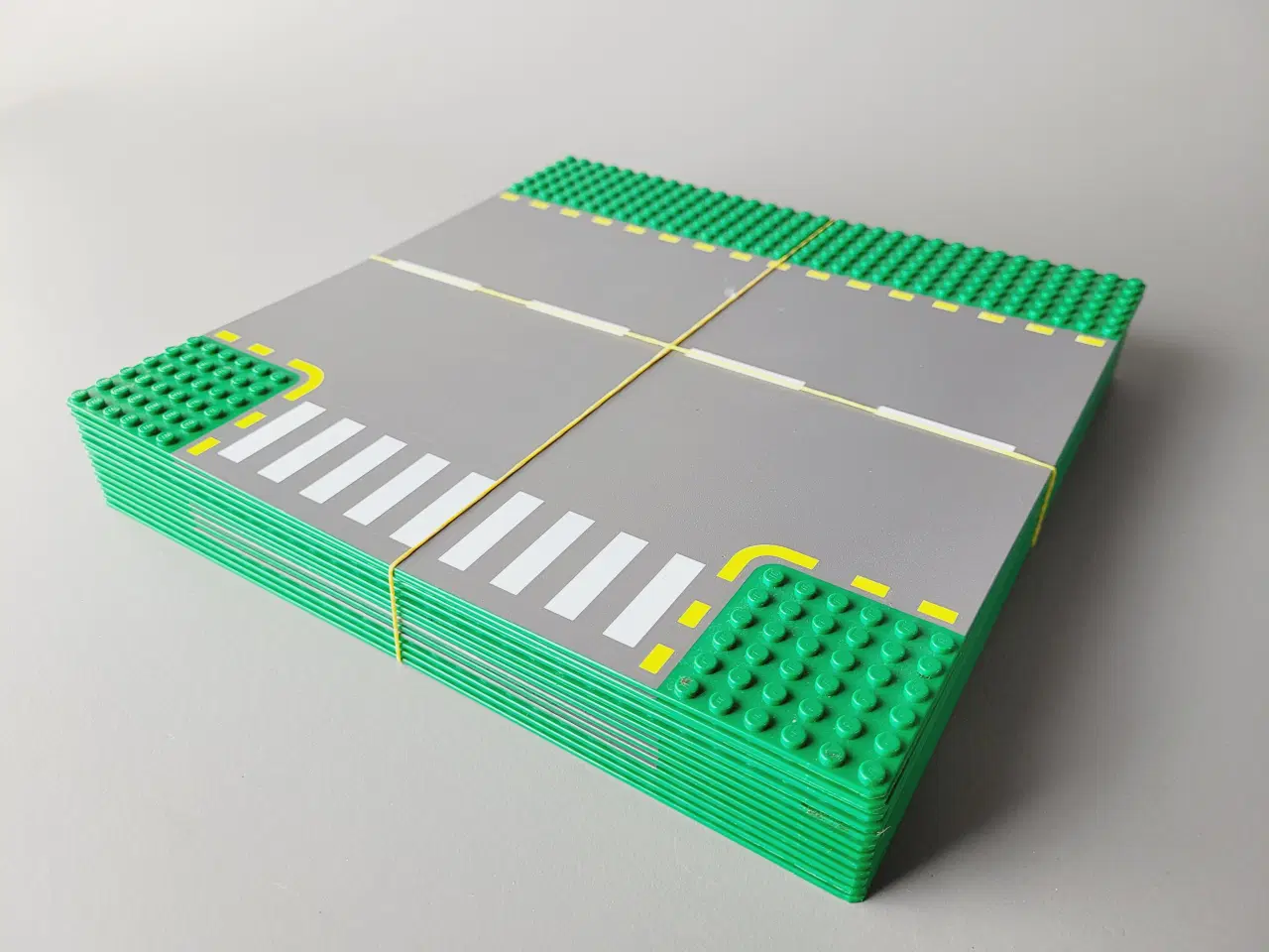 Billede 7 - ⭐️· Stort Sæt på 13 Originale LEGO Vejplader City