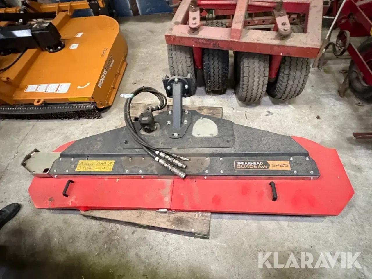 Billede 2 - Hegnsklipper/sav Spearhead Quadsaw SP25