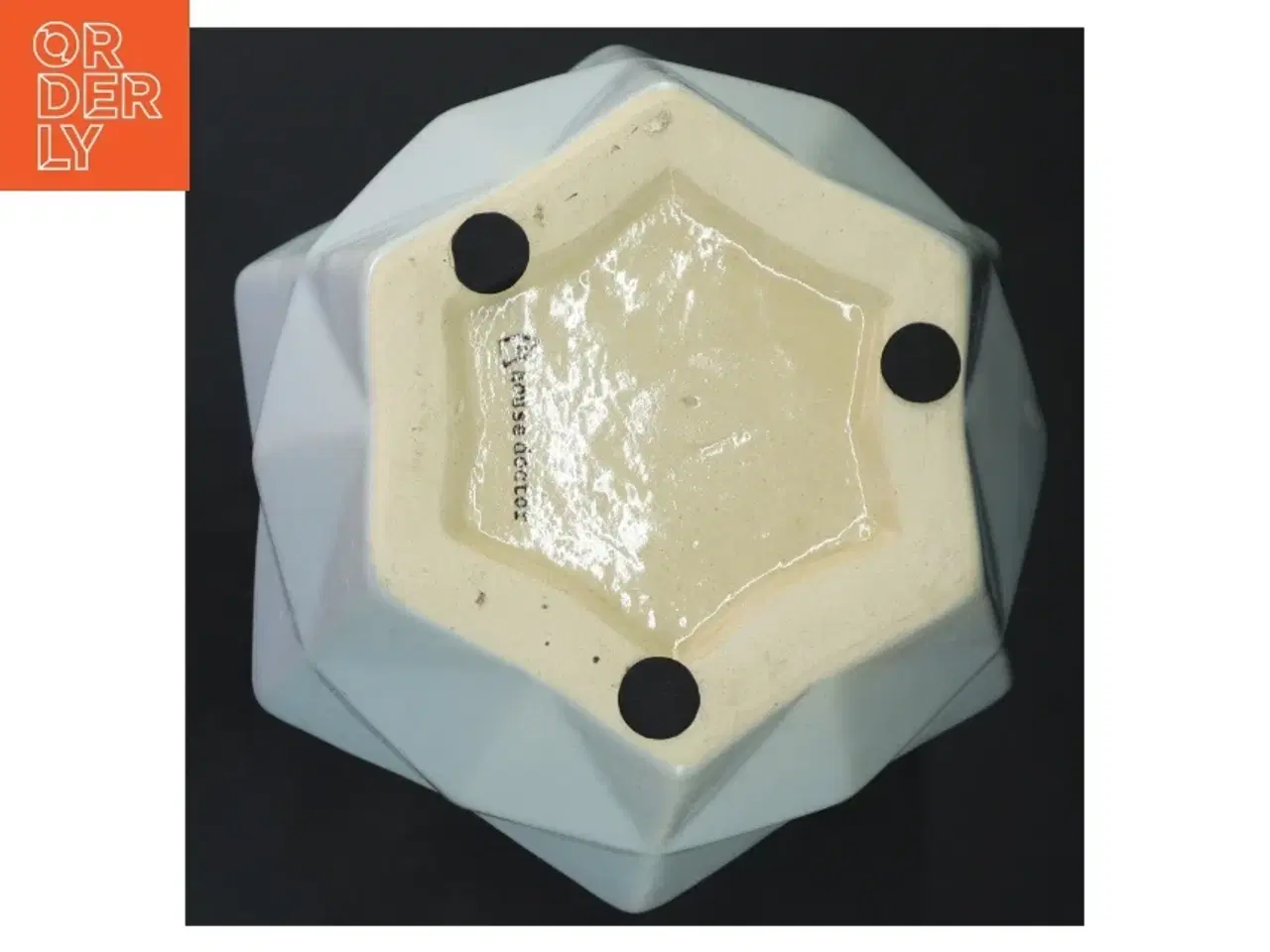 Billede 3 - Geometrisk vase fra House Doctor (str. Ø 12x26 cm)
