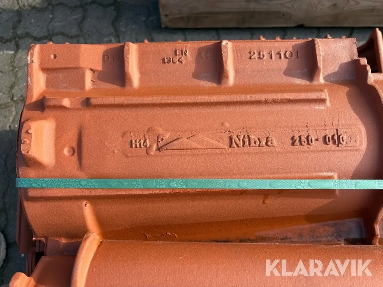Billede 4 - Tagsten Nibra H14 falstagsten Cirka 200 styk