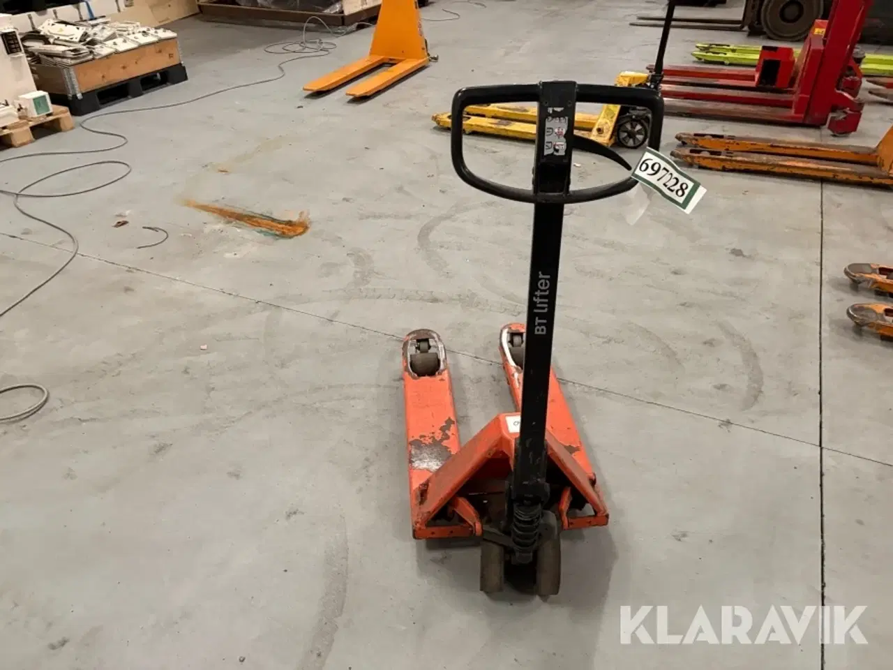 Billede 4 - Palleløfter Toyota BT lifter til halv-paller