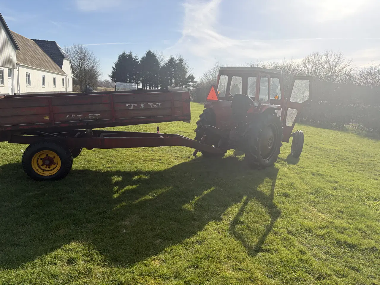 Billede 6 - Massy Ferguson med redskaber og registreringatest