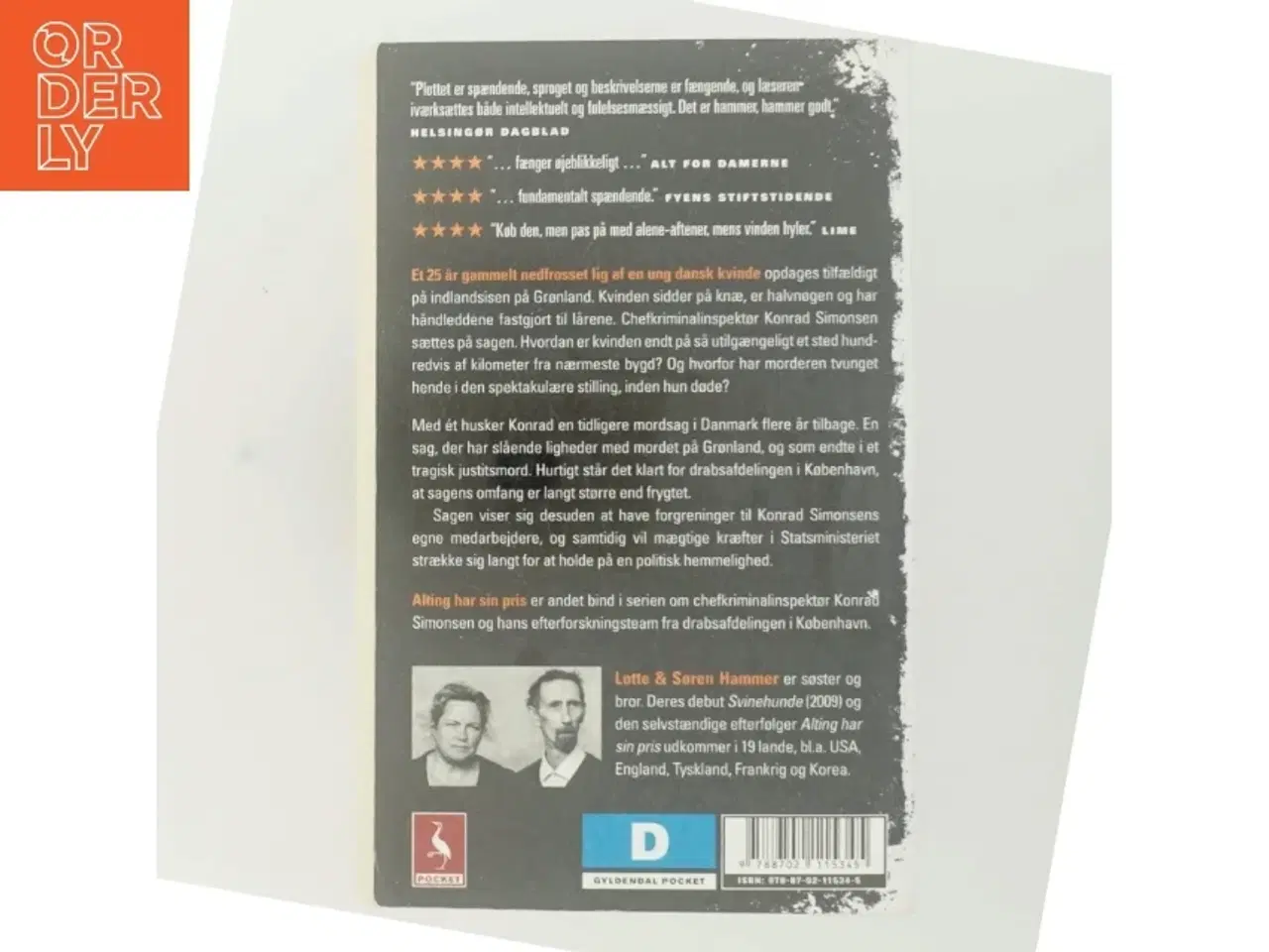 Billede 3 - Alting har sin pris af Lotte Hammer, Søren Hammer (Bog)