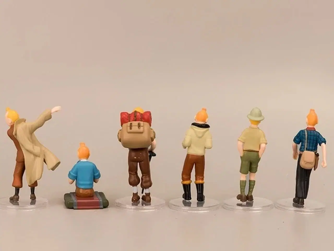 Billede 2 - * 6 lækre Tintin-figurer - meget UNIKKE :-)
