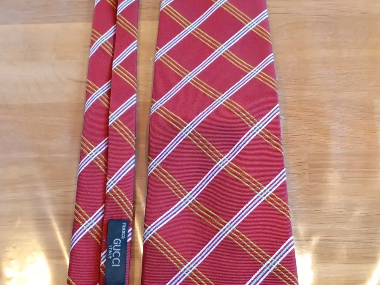 Billede 6 - Slips rød/bordeaux 
