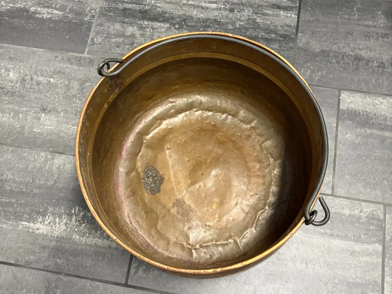 Billede 2 - Kobber gruekeddel ø50