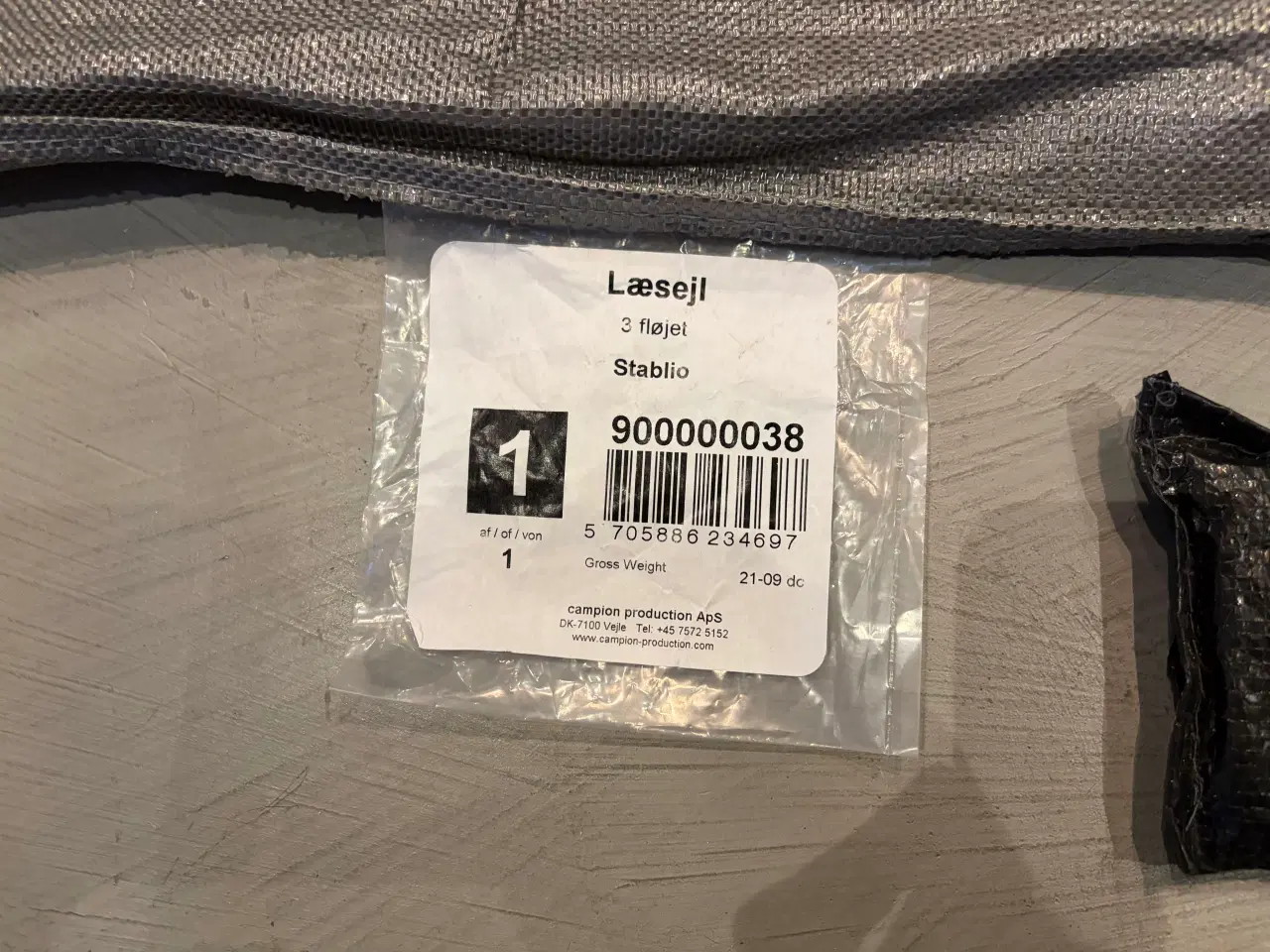 Billede 5 - Isabella 3-fløjet læsegl grå