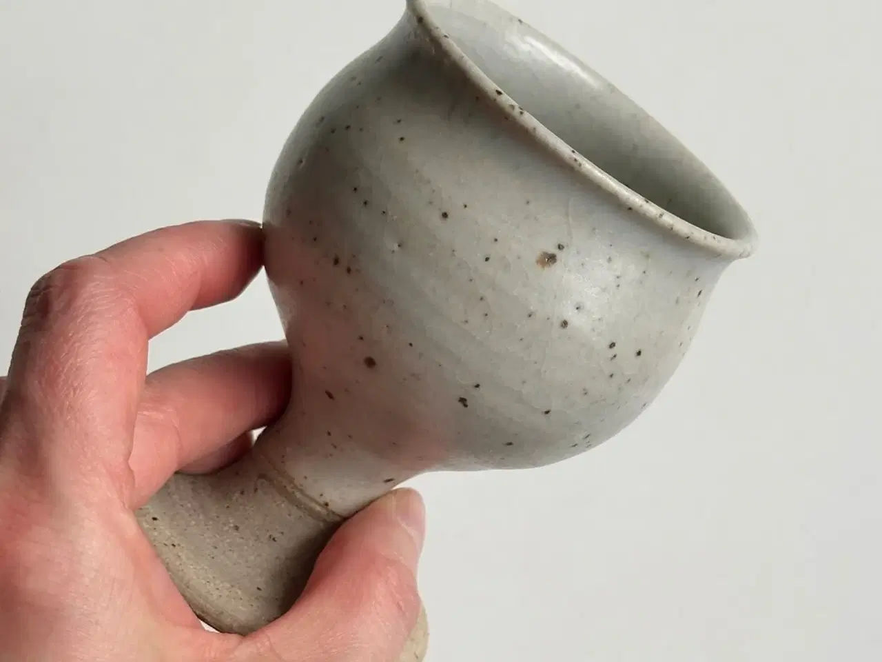 Billede 4 - Keramikbæger, vinglas, lys