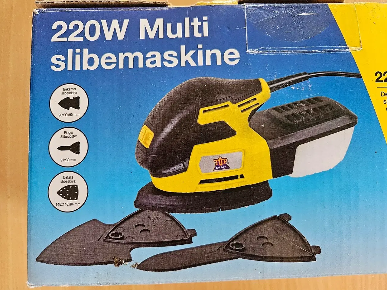 Billede 3 - Multi slibemaskine 220W