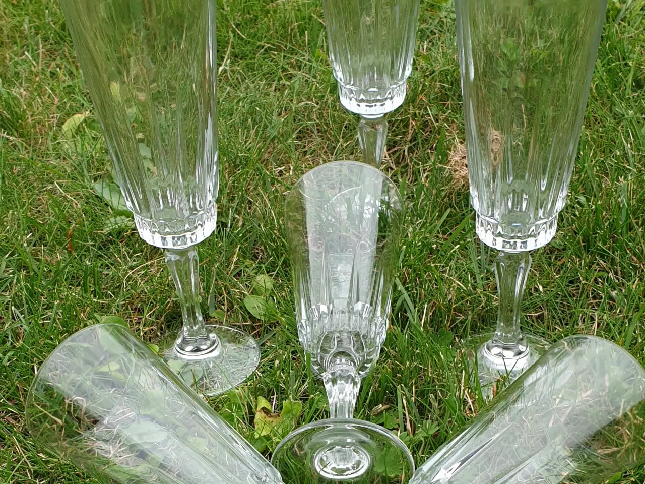 Billede 1 - Franske champagne glas