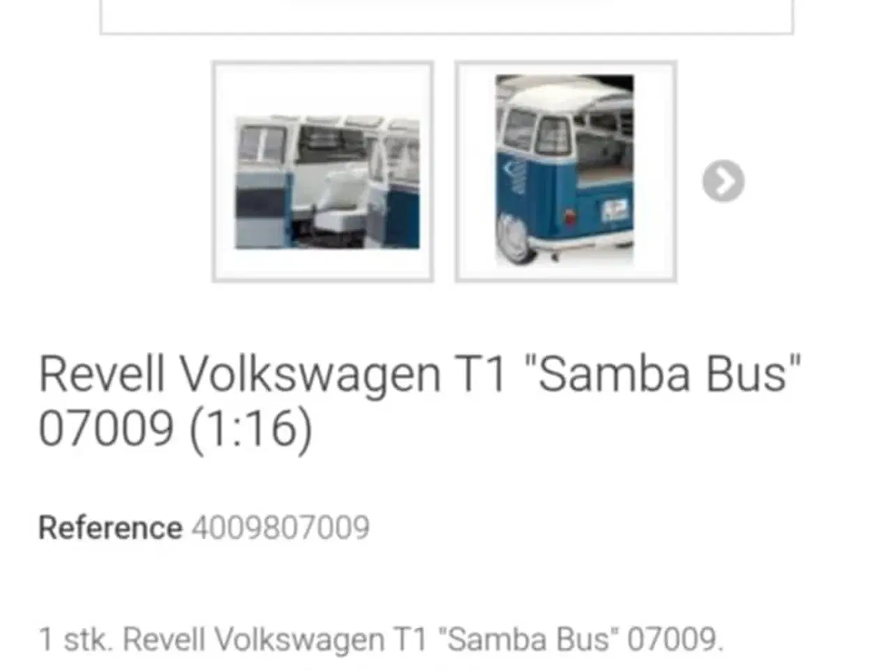 Billede 3 - Revell samlesæt Samba Bus 1:16 