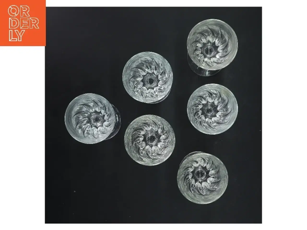 Billede 3 - Drikkeglas, 6 stk (str. 6 stk Ø 6,5 cm længde 14 cm)