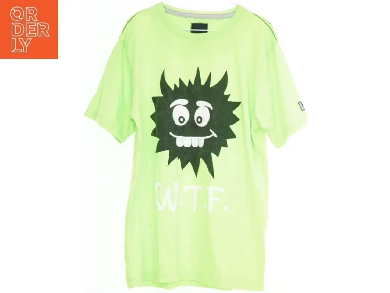 Billede 1 - T-shirt med tekst og tryk fra JEFF (str. 152)