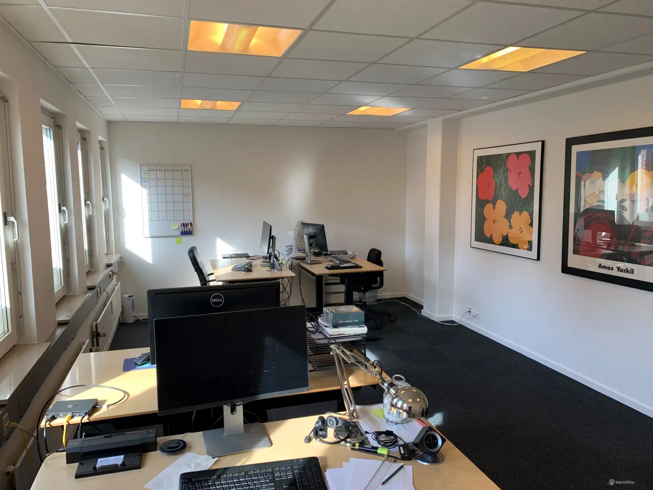 Billede 9 - Møblerede kontorpladser på Frederiksberg C tilbydes