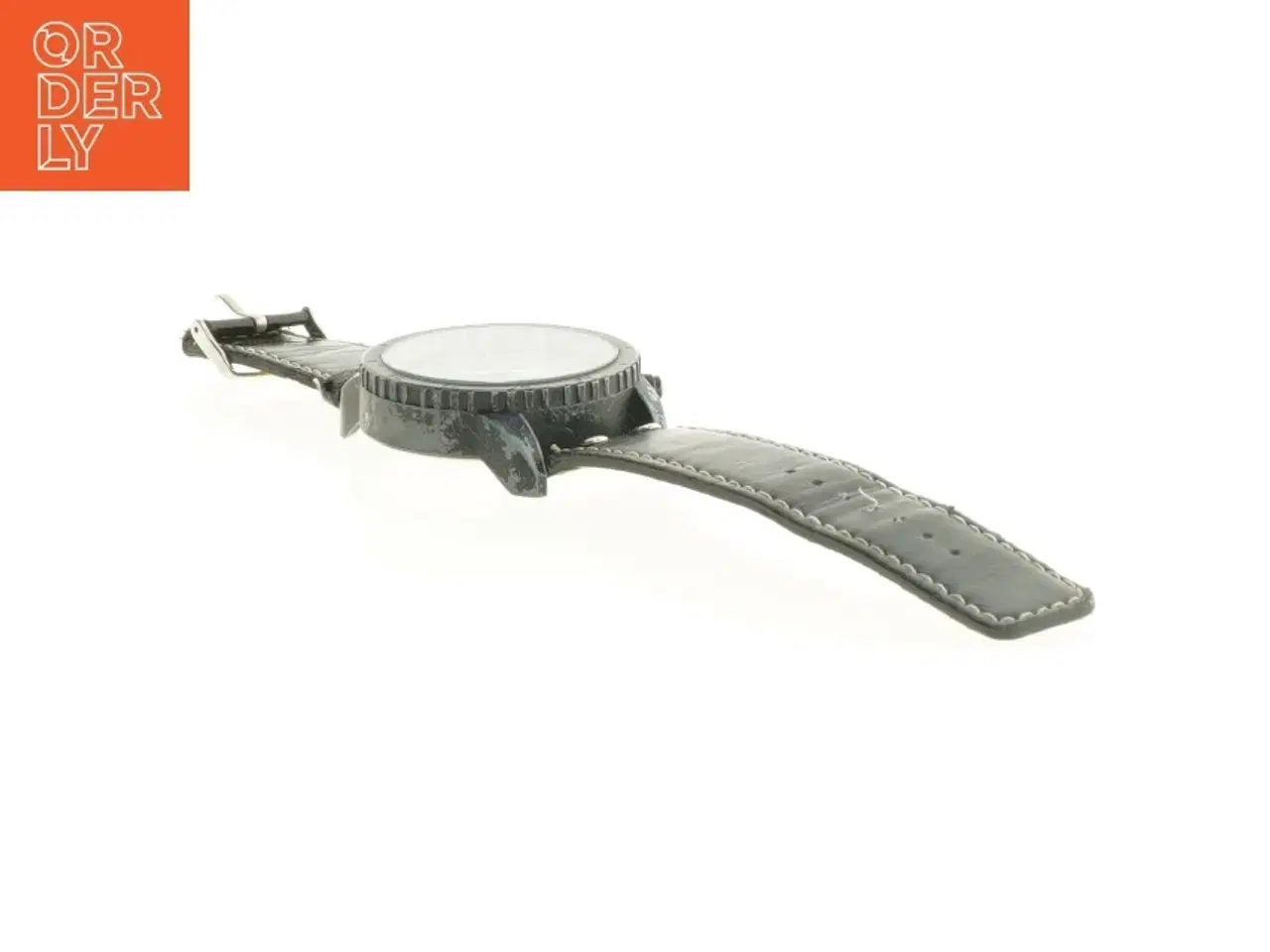 Billede 3 - Herreur med læderrem (str. Ø 5 cm)