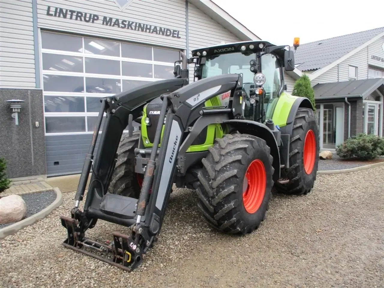 Billede 9 - CLAAS AXION 830 CMATIC Med frontlæsser