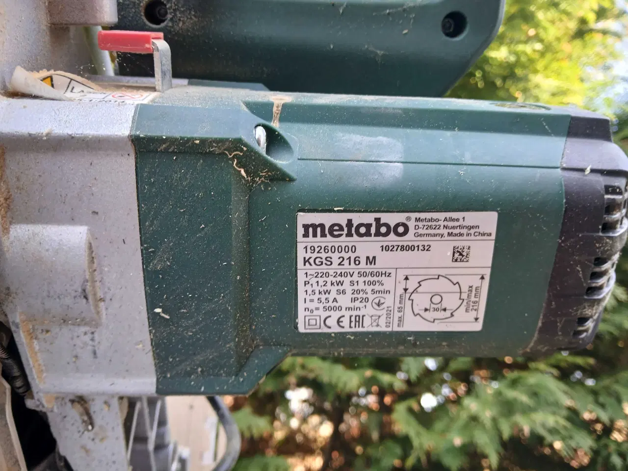 Billede 2 - Kap /gerring sav på bord 