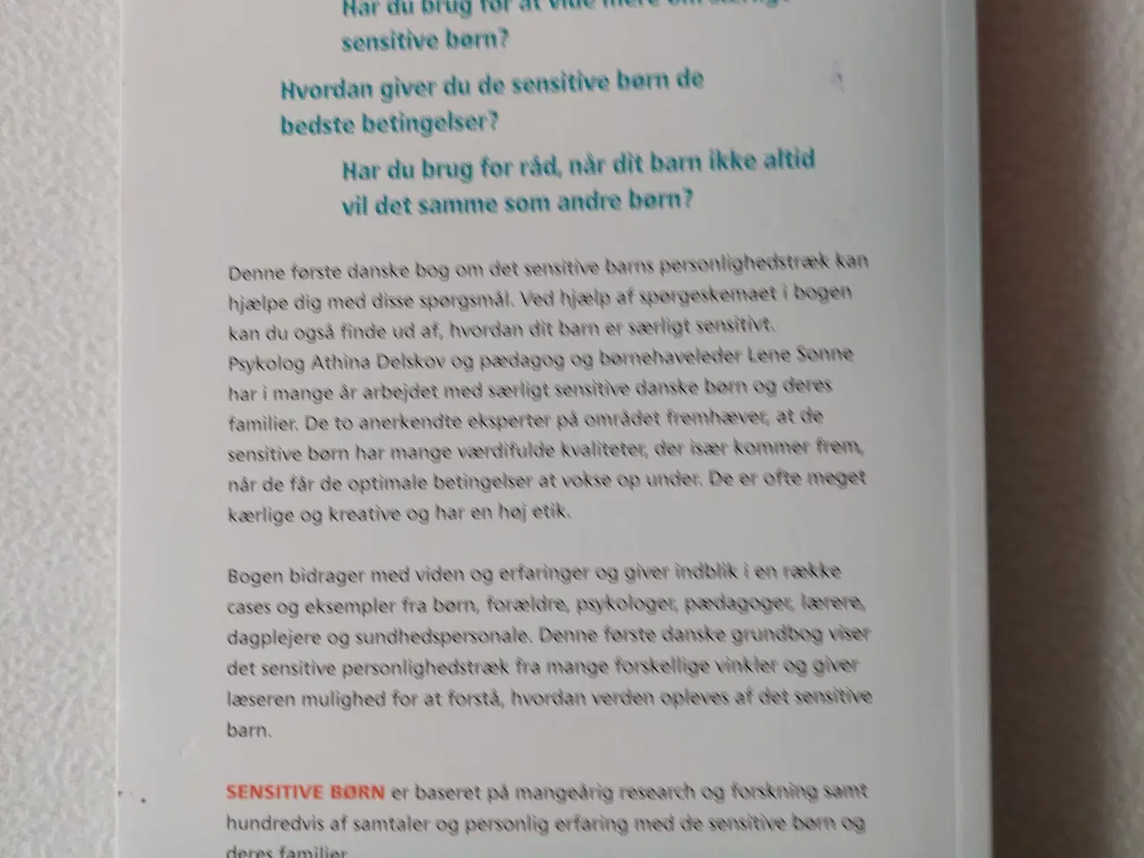 Billede 2 - Sensitive børn 