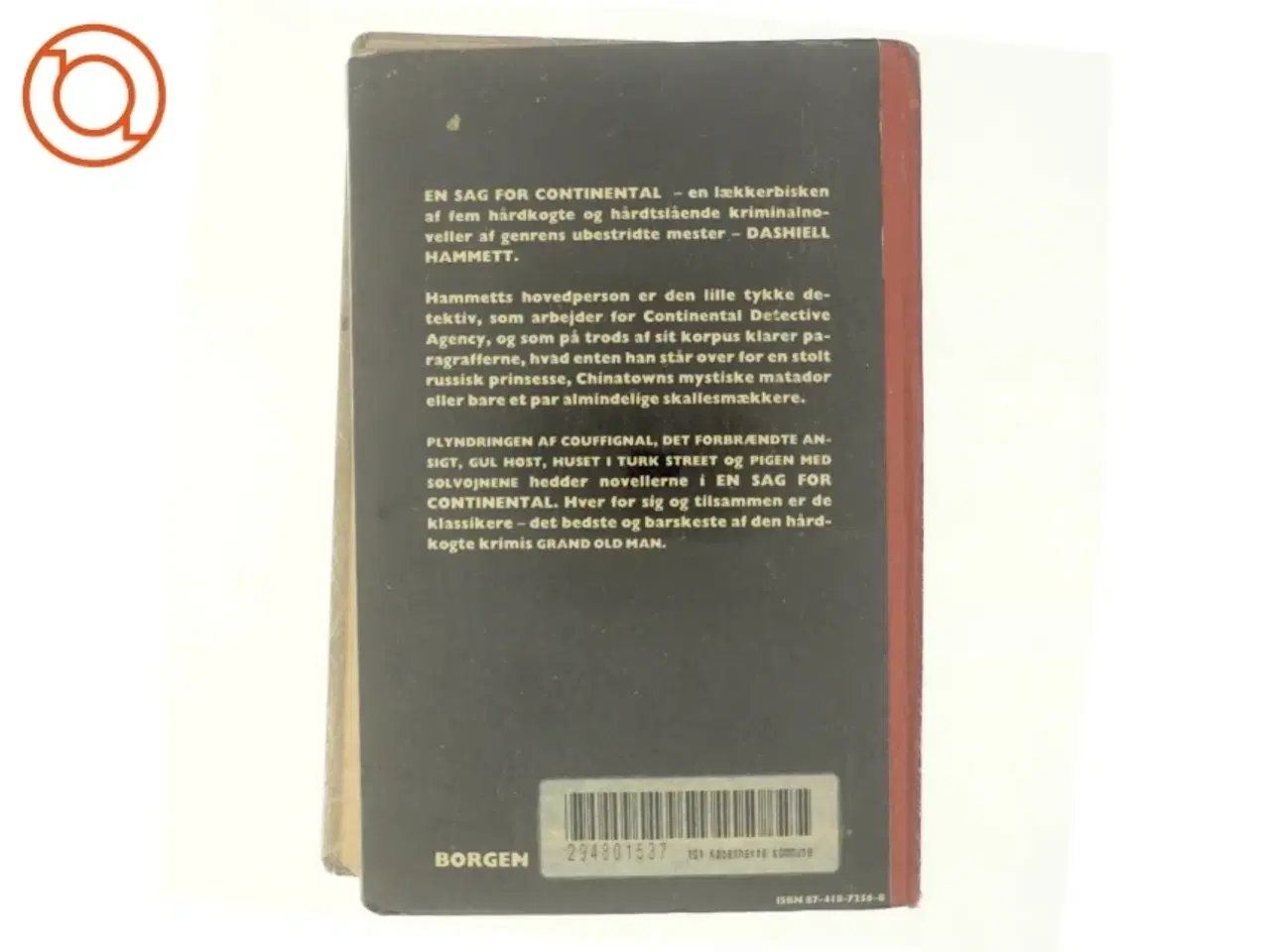 Billede 3 - En sag for continental af Dashiell Hammett