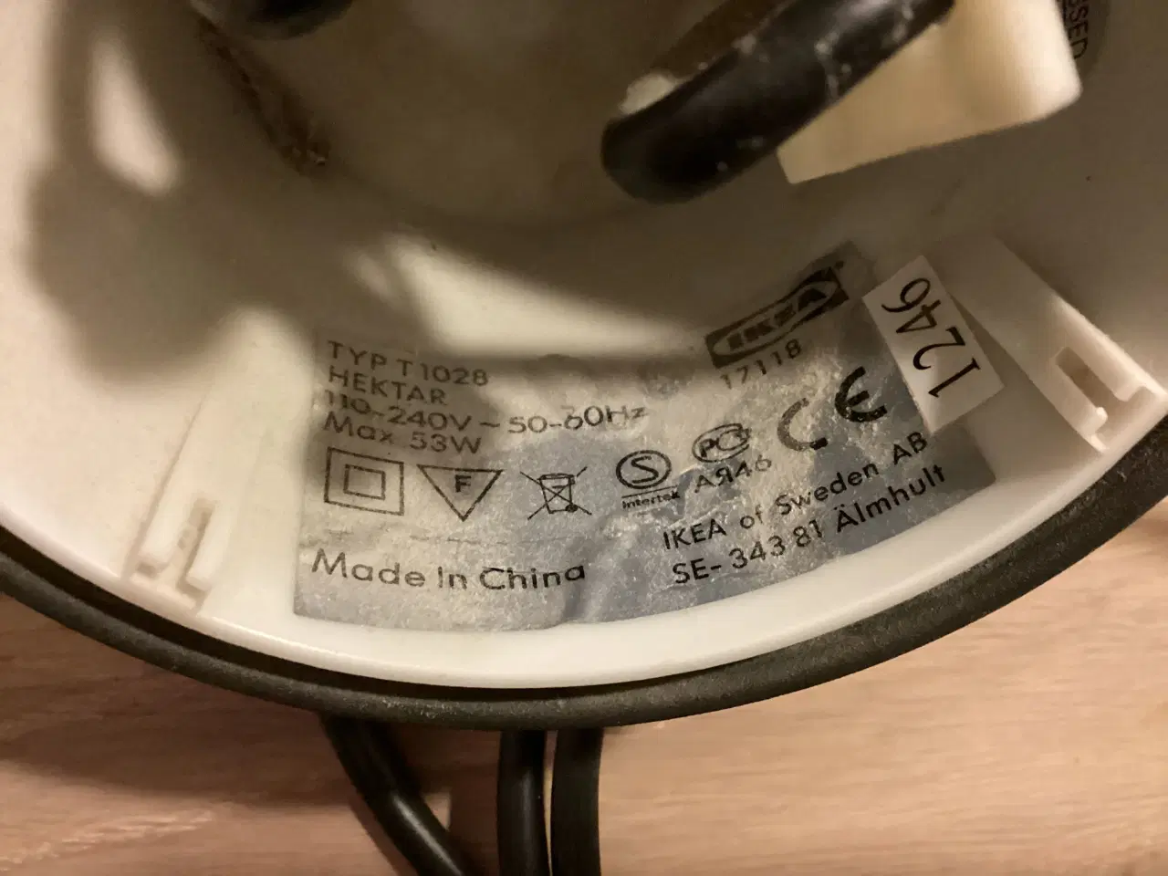 Billede 2 - IKEA lampe sælges.