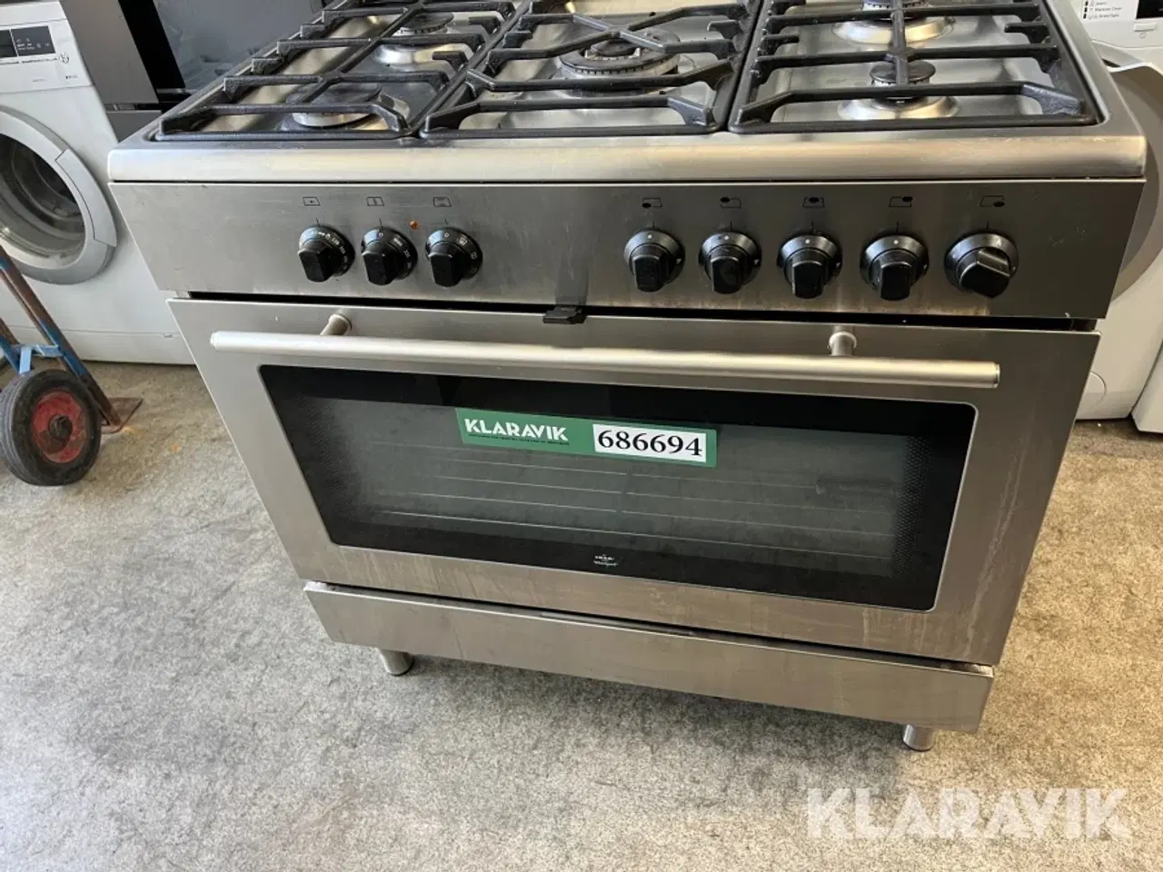 Billede 3 - Industri gaskomfur Whirlpool PRO A70 S
