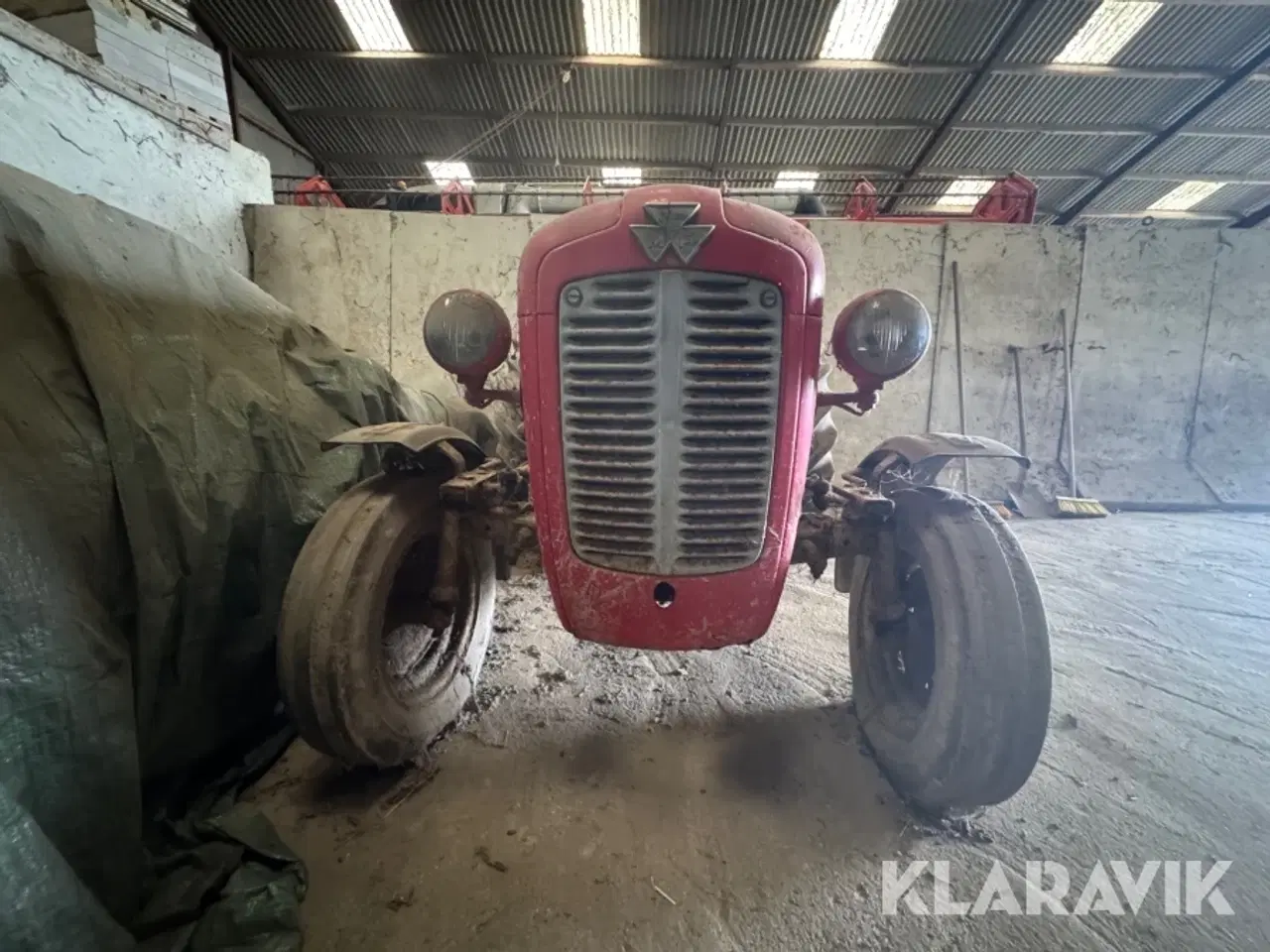Billede 4 - Veterantraktor Massey Ferguson 35