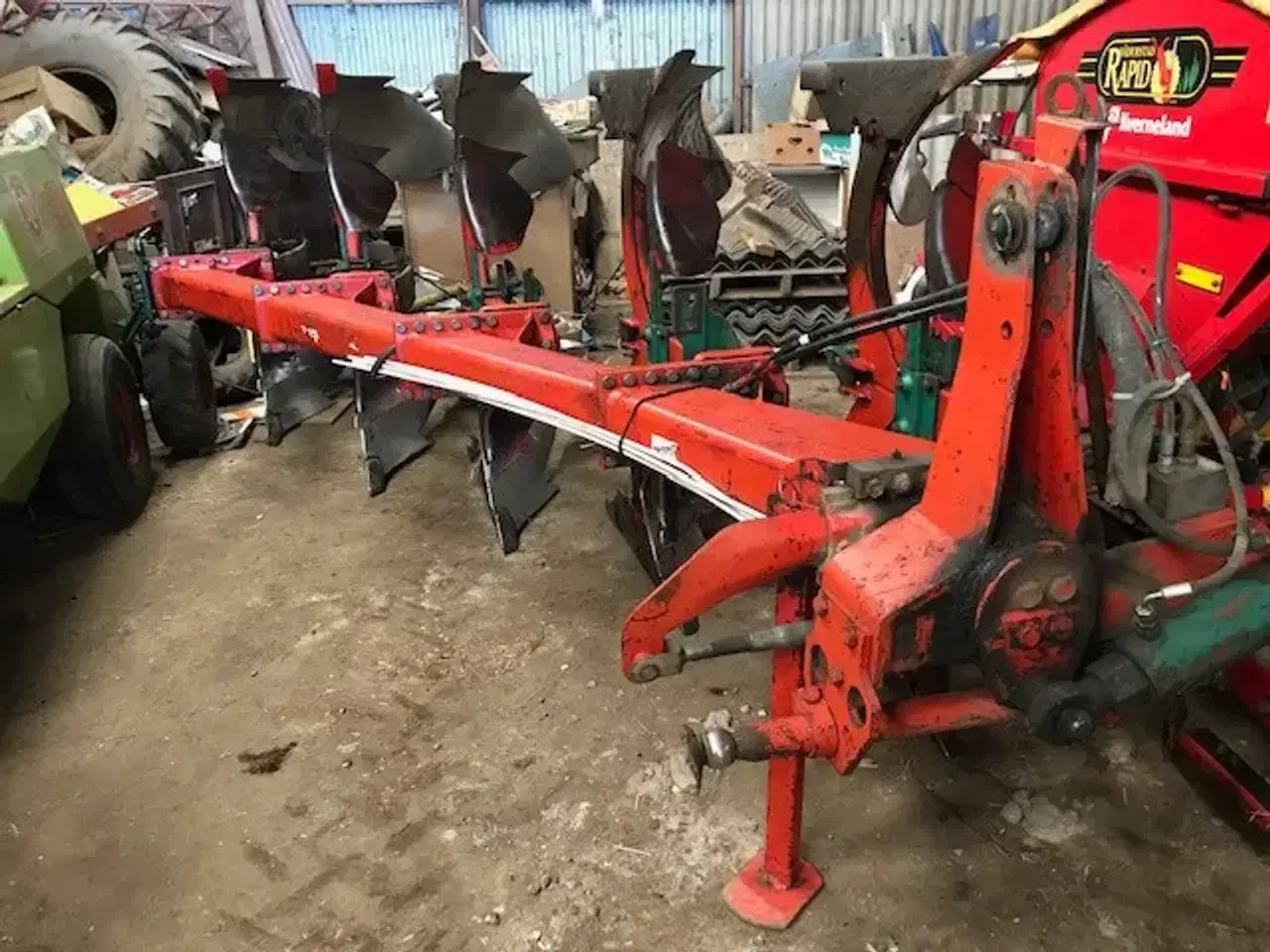 Billede 1 - 5 furet vendeplov Kverneland