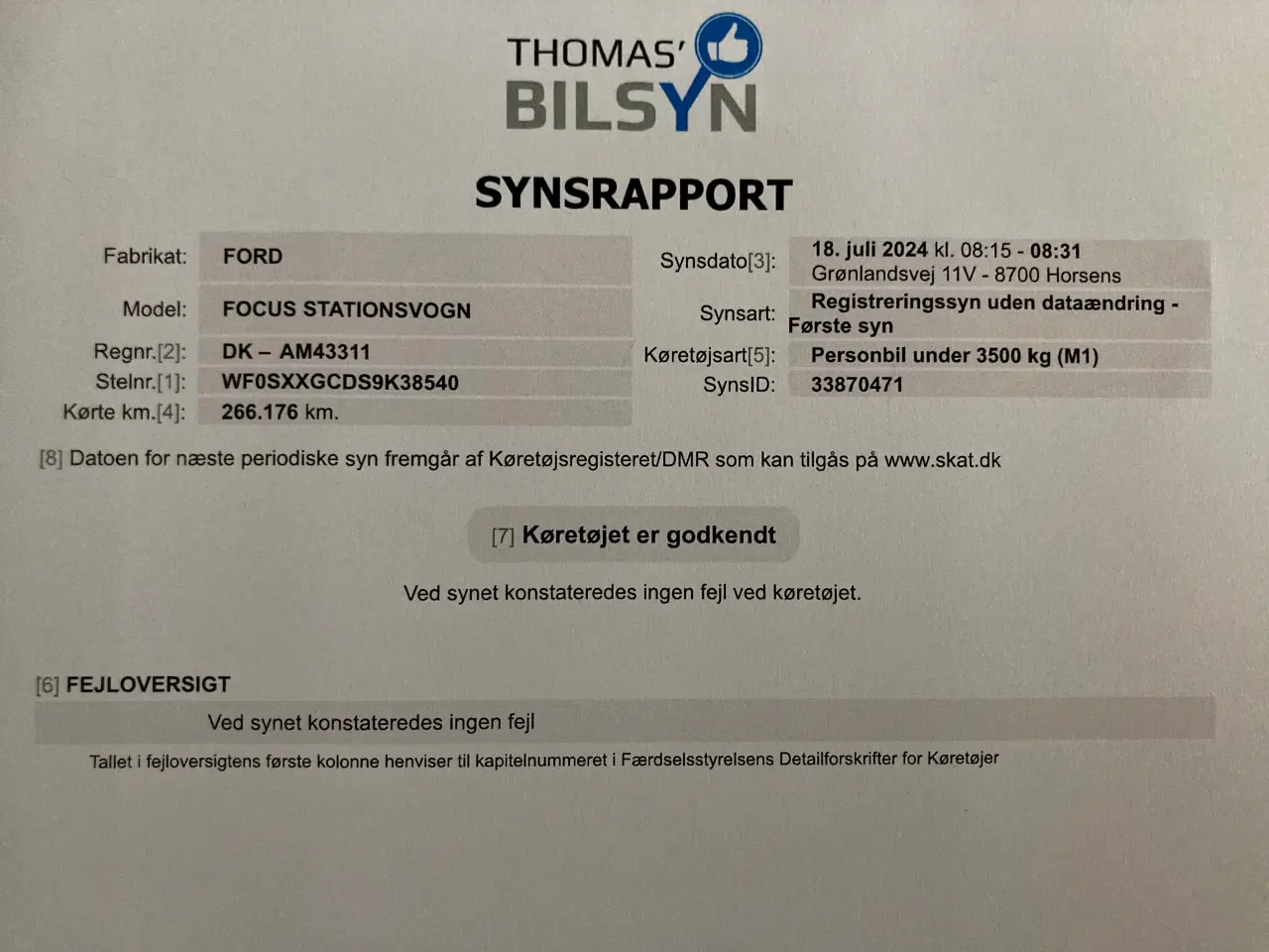 Billede 17 - Ford Focus Nysyn Meget pæn