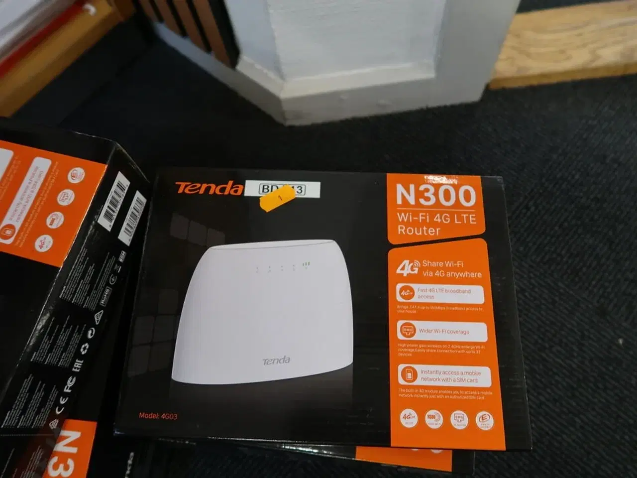 Billede 2 - 7 stk. WI-FI 4G LTE Routere TENDA N300