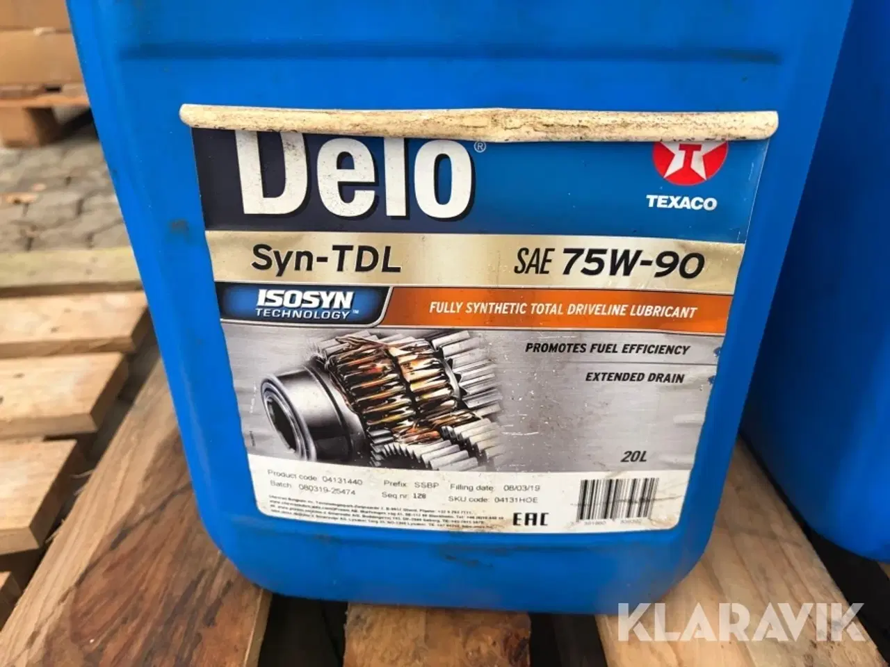 Billede 7 - Gearolie Delo SEA 75W-90 268 liter