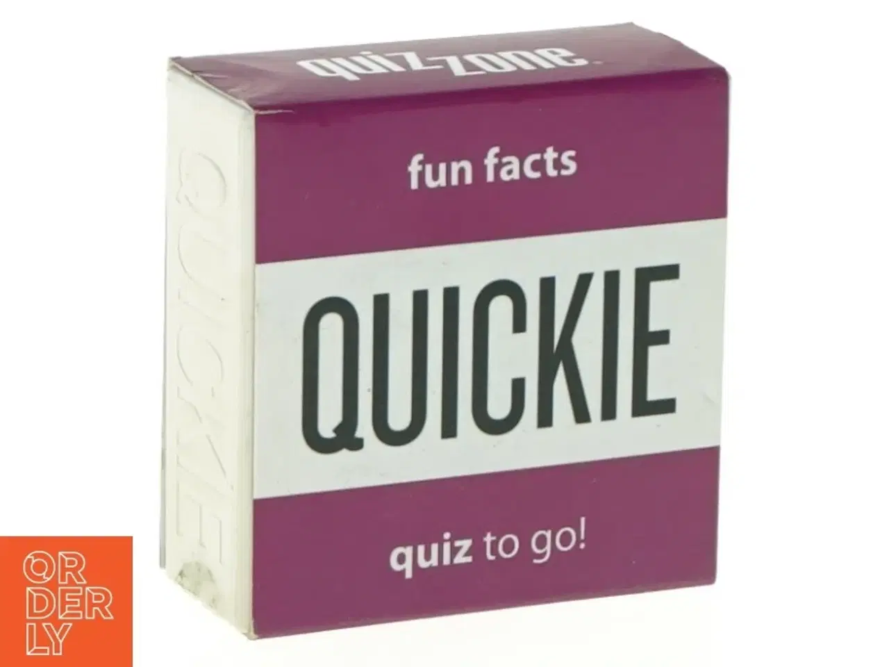 Billede 1 - Quizzone Quickie kortspil fra Quizzone (str. 7 x 7 x 3 cm)