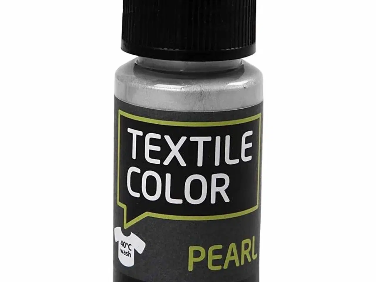 Billede 1 - Textile Color, perlemor, sølv, 50ml/ 1 fl.