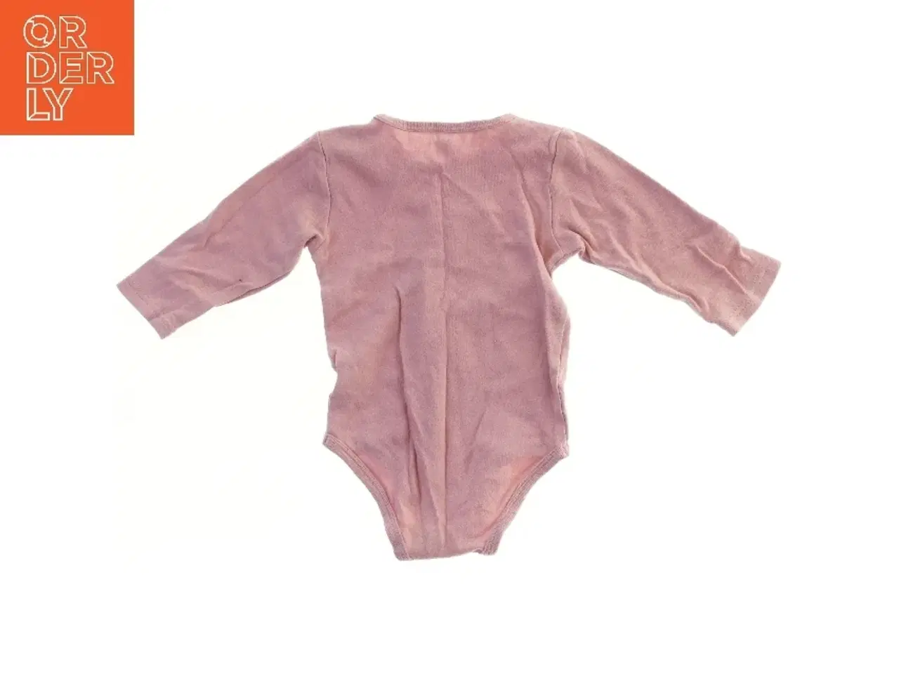 Billede 2 - Langærmet bodystocking med slogan (str. 74)