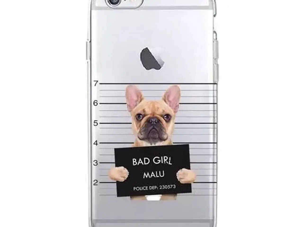 Billede 2 - Silikone cover med hund til iPhone 7 8
