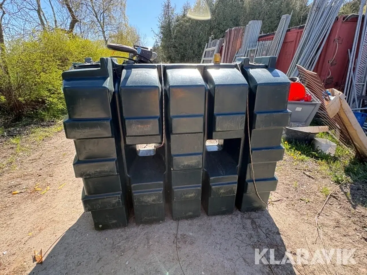 Billede 5 - Dieseltank med pumpe Kingspan 1225 liters