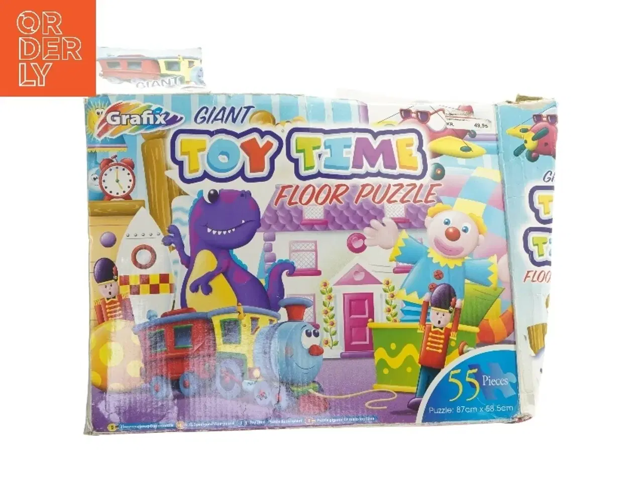 Billede 1 - Grafix Toy Time gulvpuslespil fra Grafix