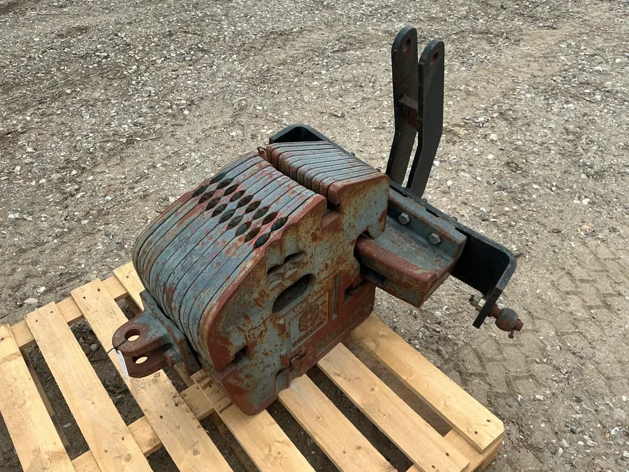 Billede 1 - New Holland 10X45KG. VÆGTKLODSER