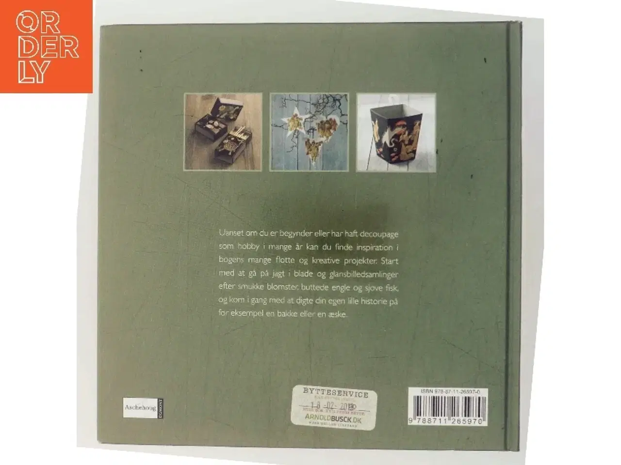 Billede 3 - Kreative projekter med decoupage af Eva Dohn (Bog)