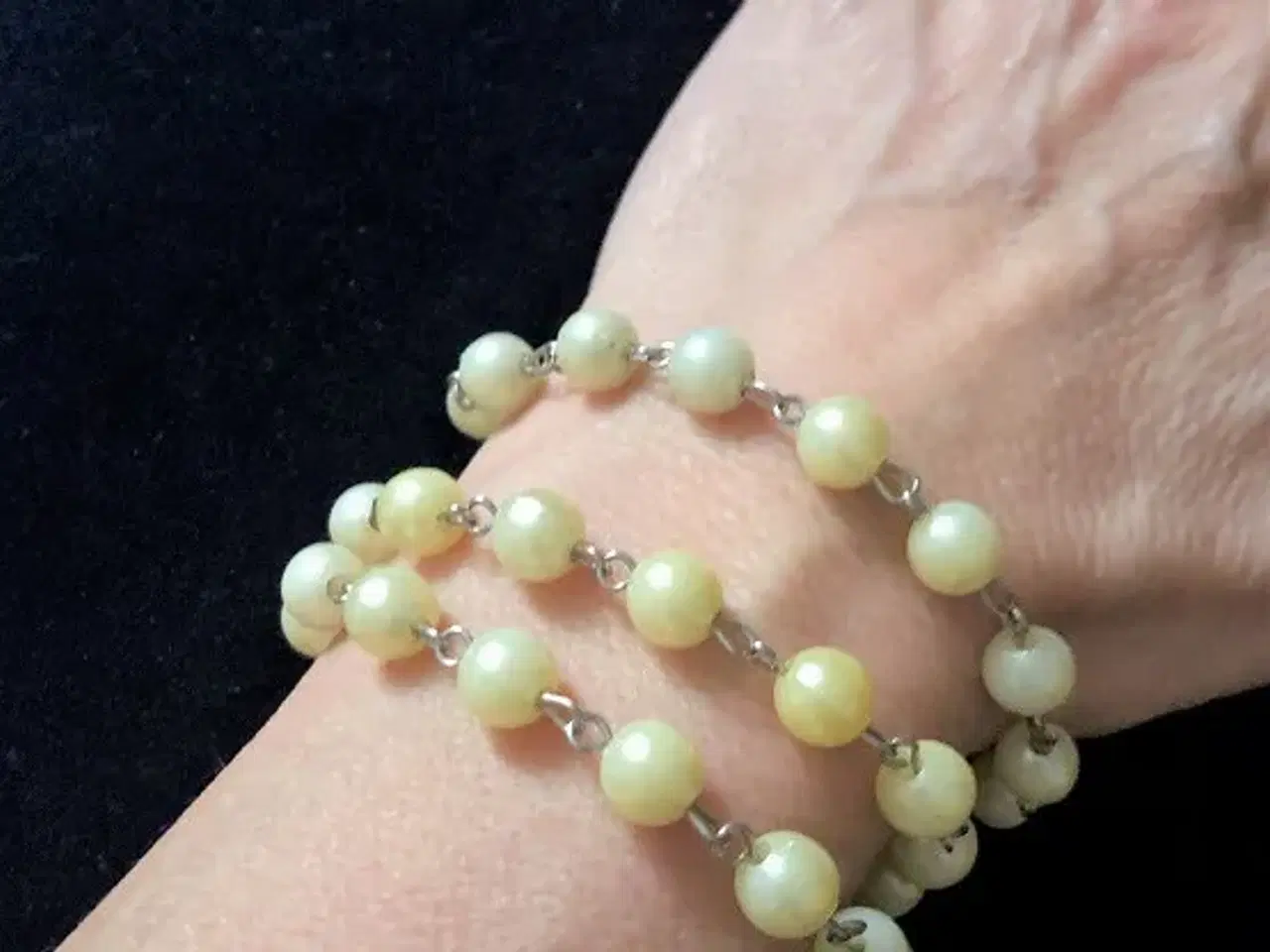 Billede 4 - PERLEKÆDE - Halskæde med perler