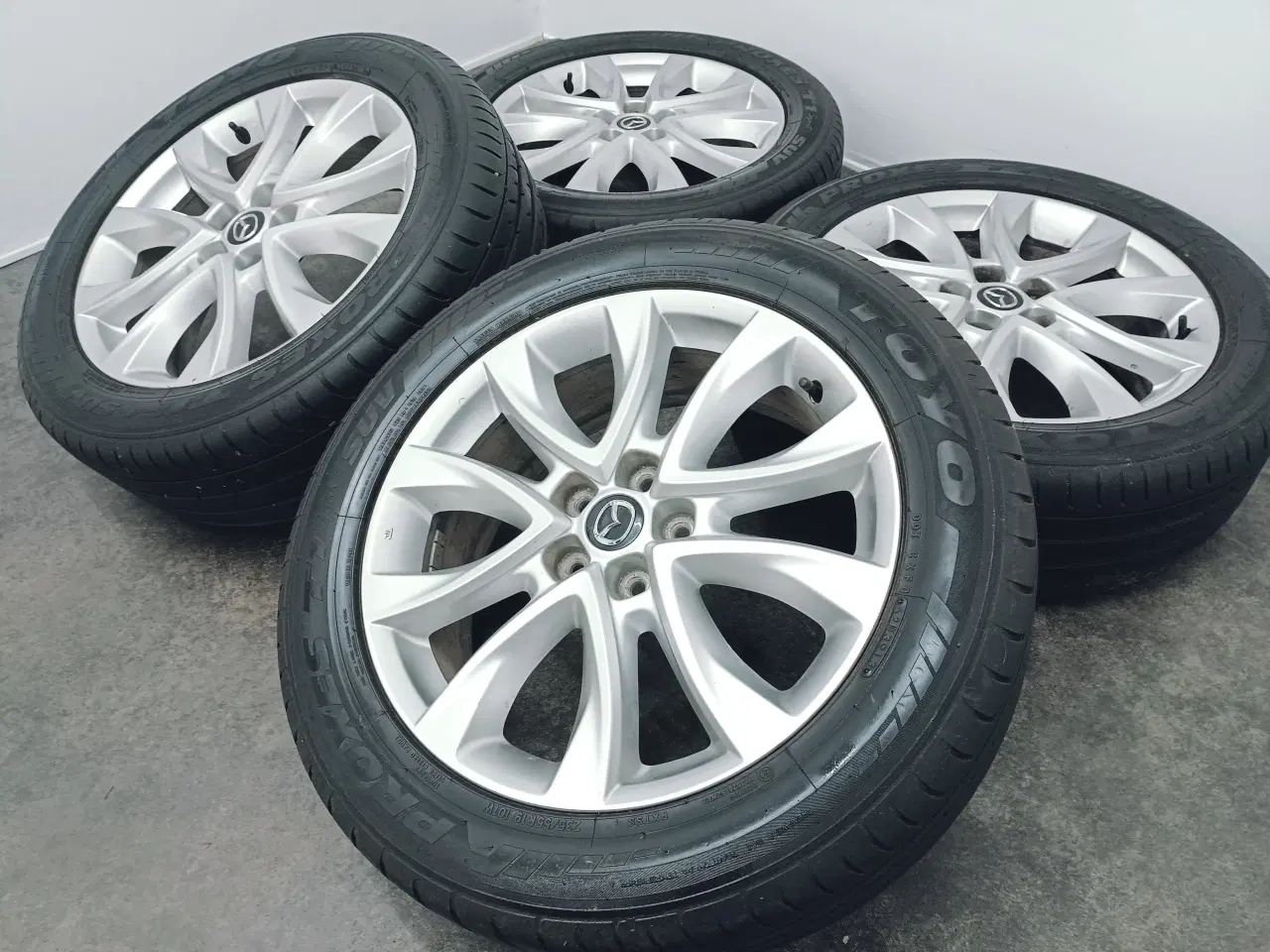 Billede 2 - 5x114,3 19" ET50 nav 67,1ø Mazda CX sommersæt