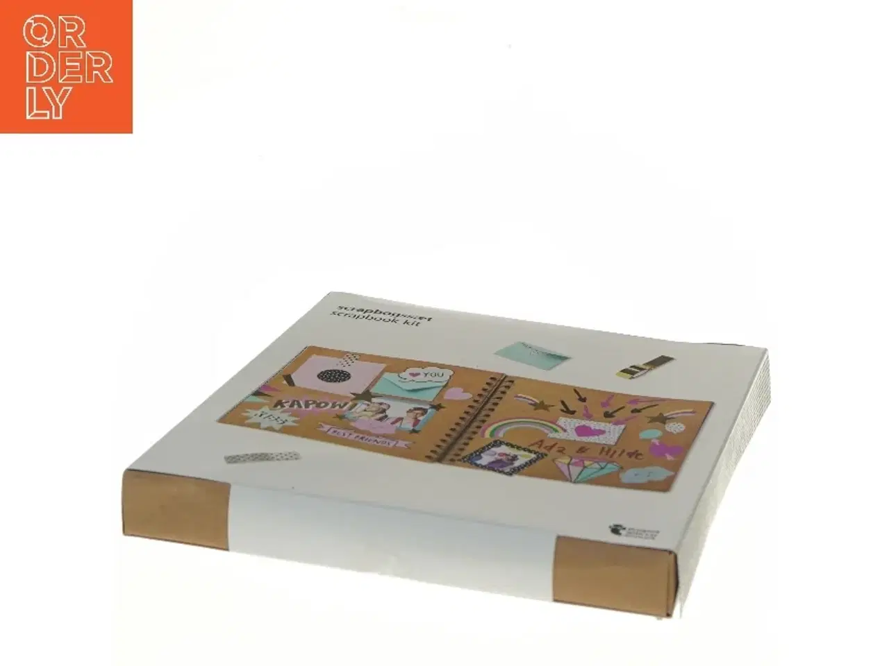 Billede 4 - Scrapbogssæt fra Tiger (str. 22x22x3 cm)