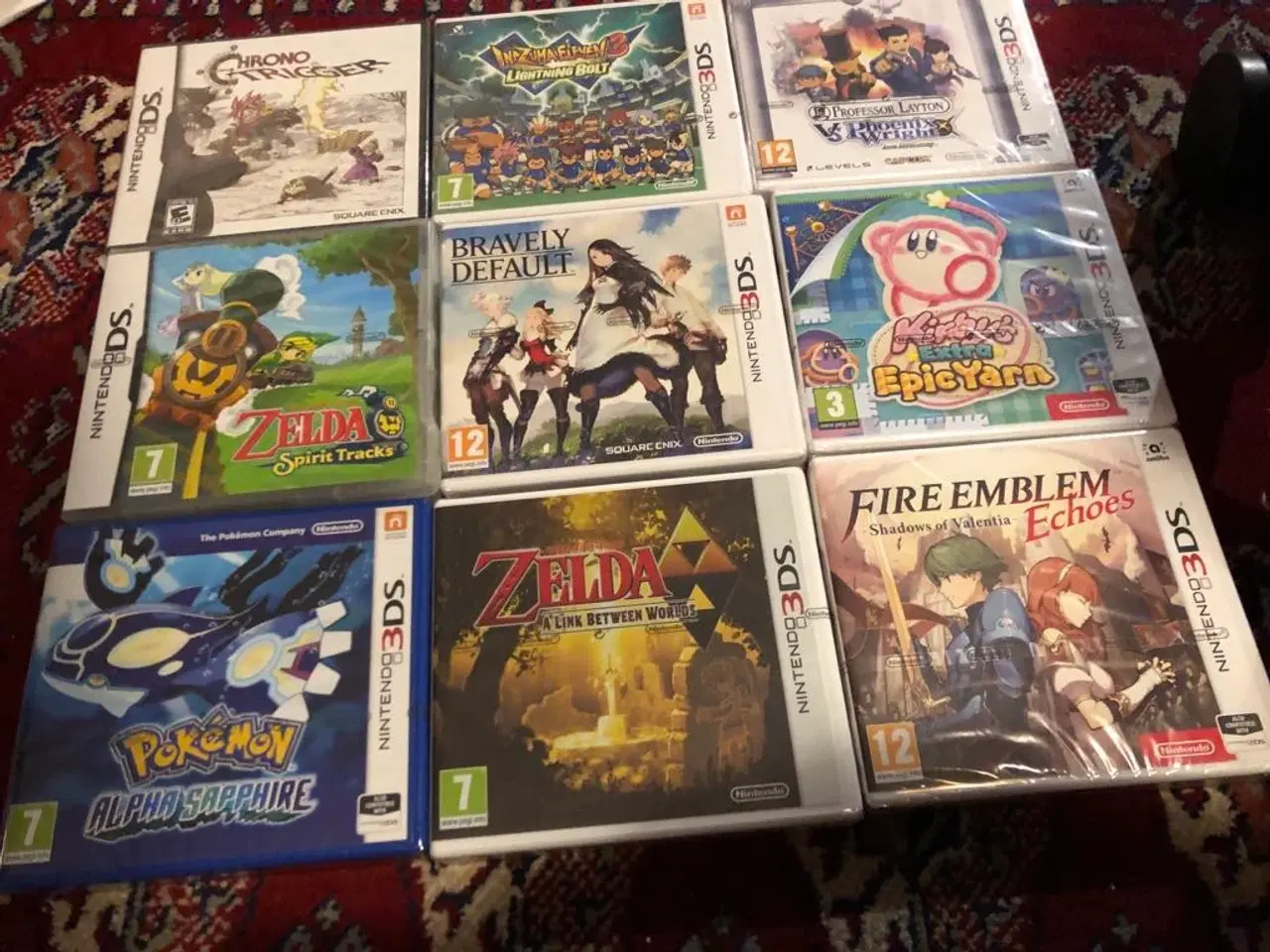 Billede 1 - Professor Layton, Fire Emblem , Kirby, Chrono Trig