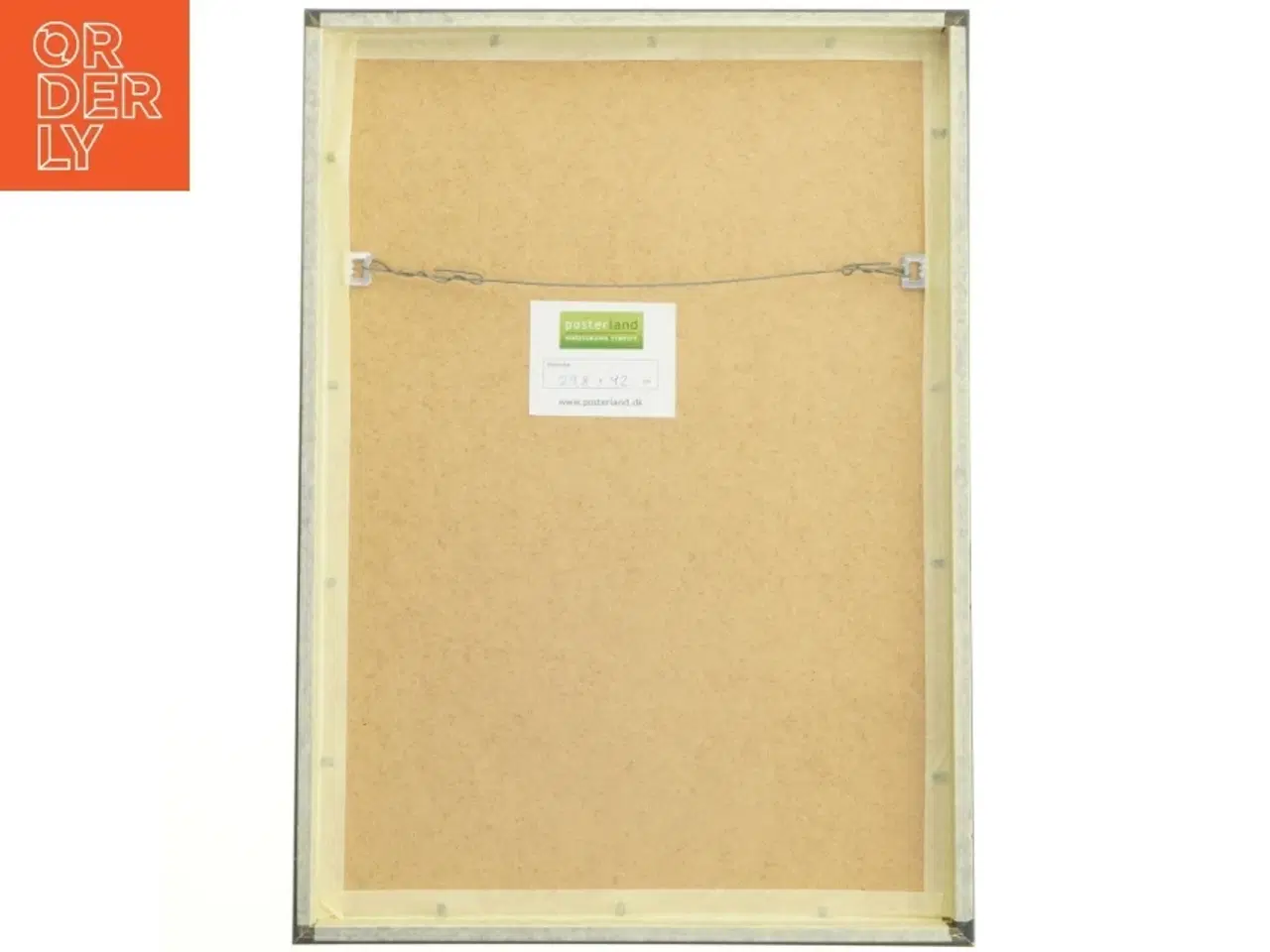 Billede 2 - Indrammet billede af træ (str. 29,8x42 cm)