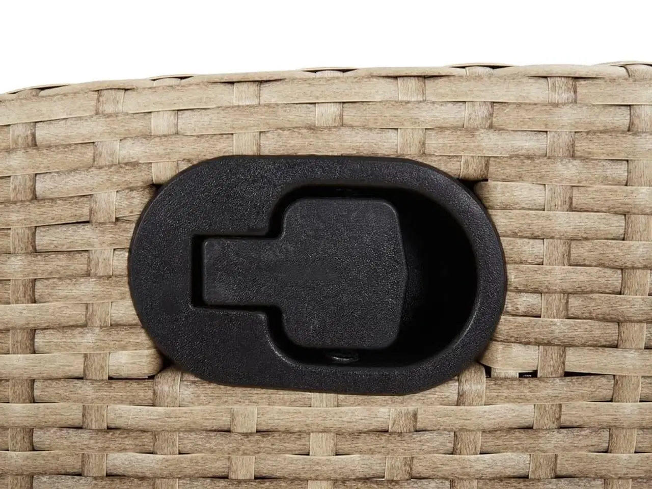 Billede 9 - Havestole 2 stk. med lænefunktion og fodstøtte polyrattan beige
