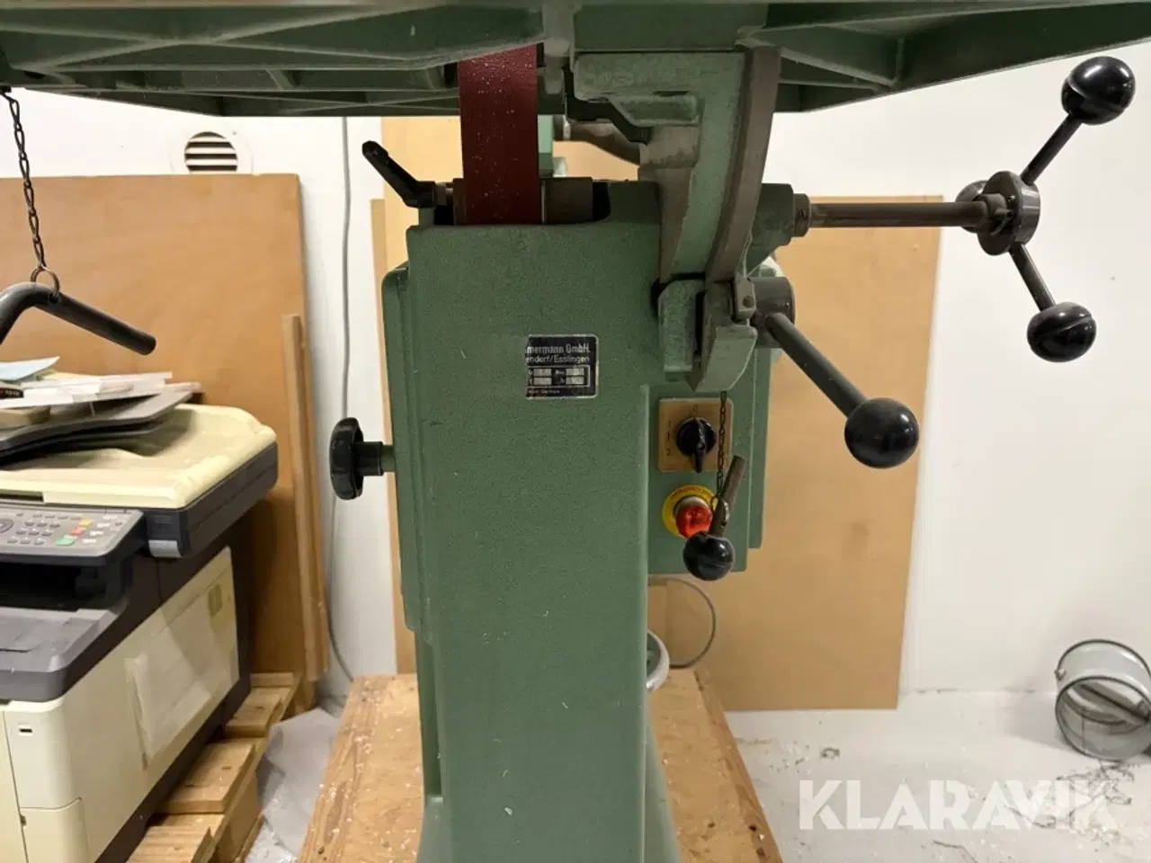 Billede 8 - Båndsliber FZ Zimmermann stationær kantpudser