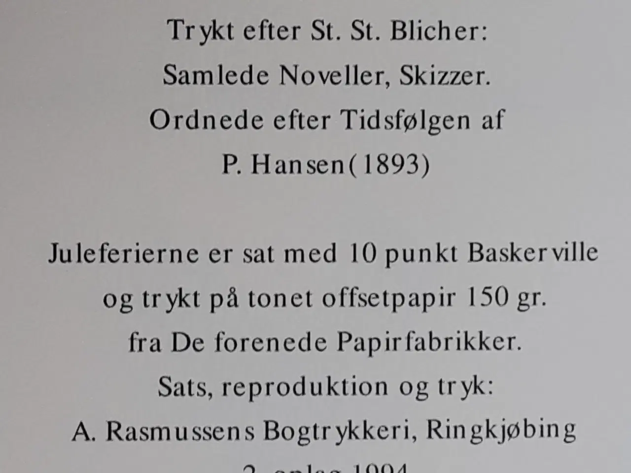 Billede 3 - 2 Steen Steensen Blicher Bøger 