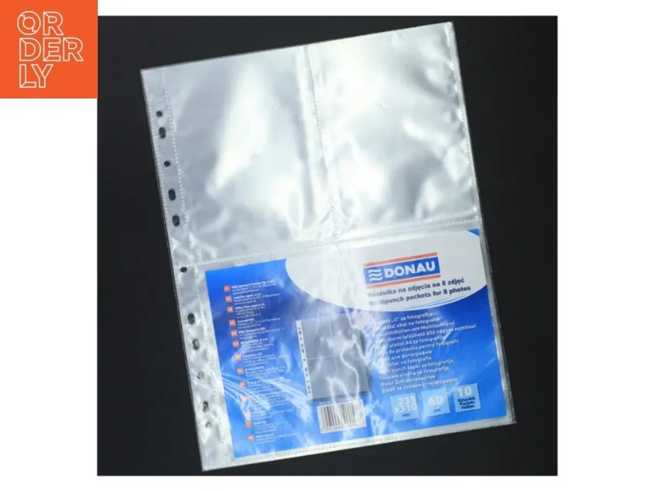 Billede 1 - Plastiklommer til billeder fra Donau (str. 23,5x31 cm)